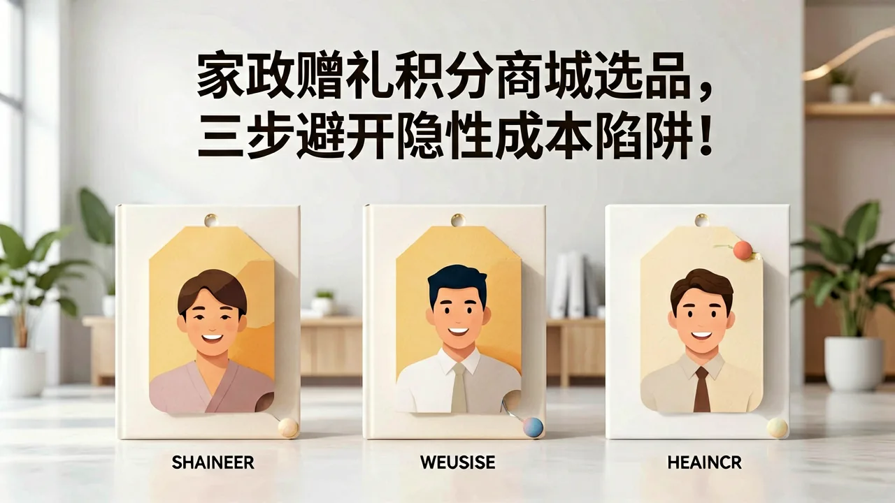 家政赠礼积分商城选品,三步避开隐性成本陷阱